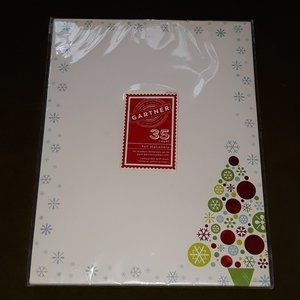 Gartner Studios Foil Accent Christmas Stationary